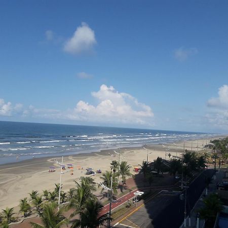 Apartamento De Frente O Mar Praia Grande Solemar Bagian luar foto