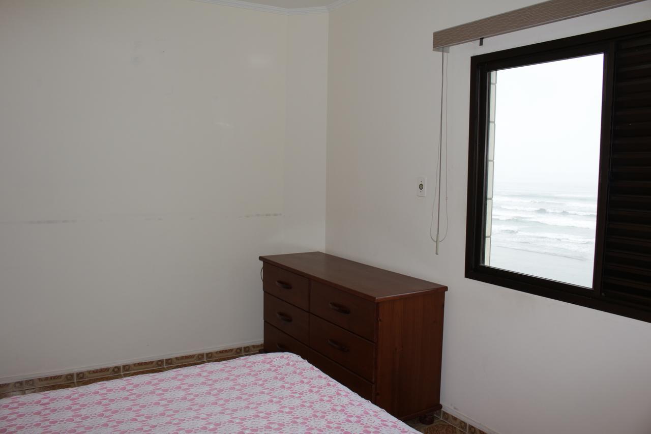 Apartamento De Frente O Mar Praia Grande Solemar Bagian luar foto