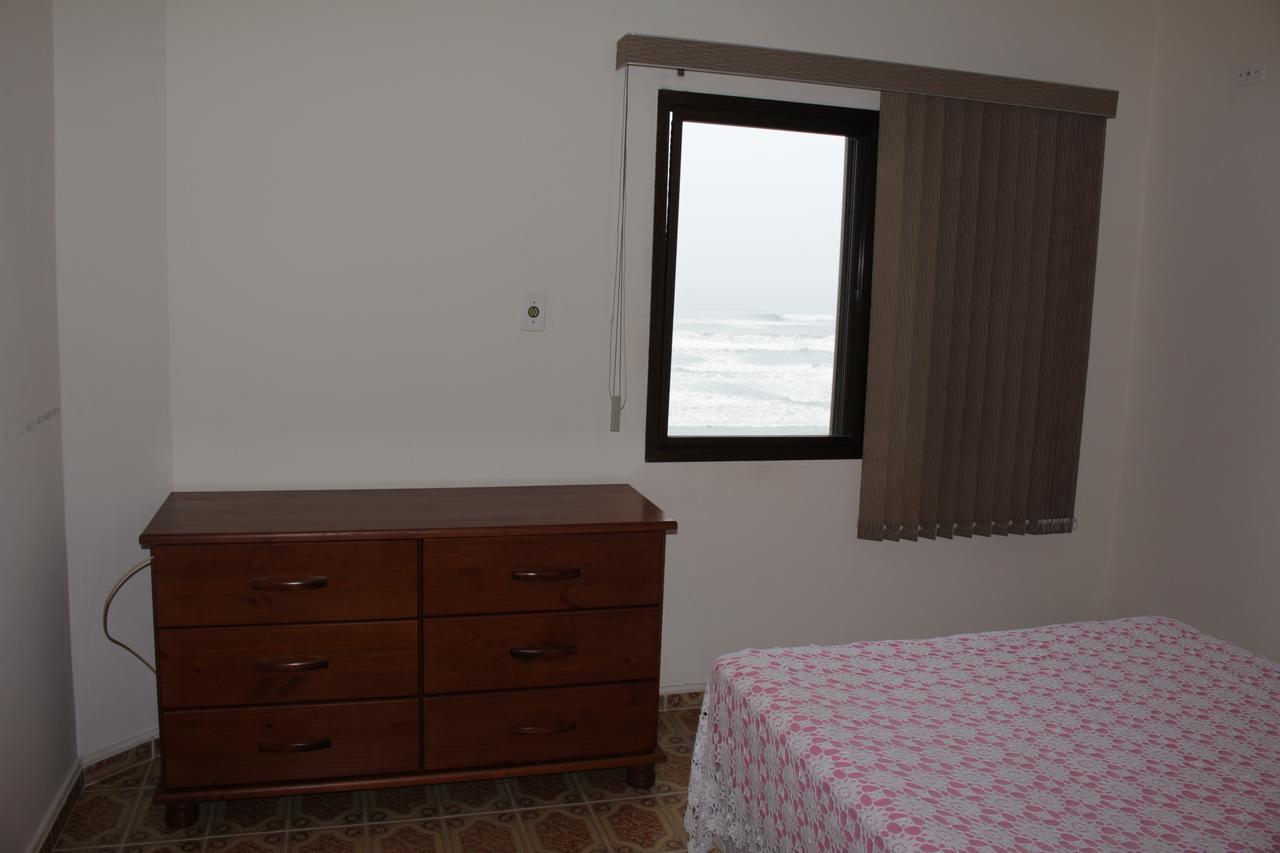 Apartamento De Frente O Mar Praia Grande Solemar Bagian luar foto